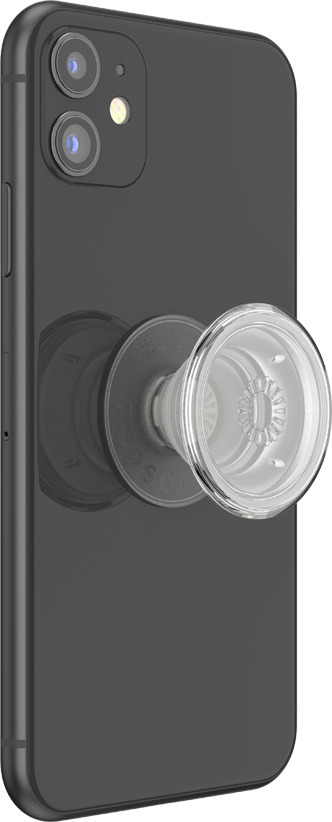 PopSockets PopGrip -grepphållare, genomskinlig