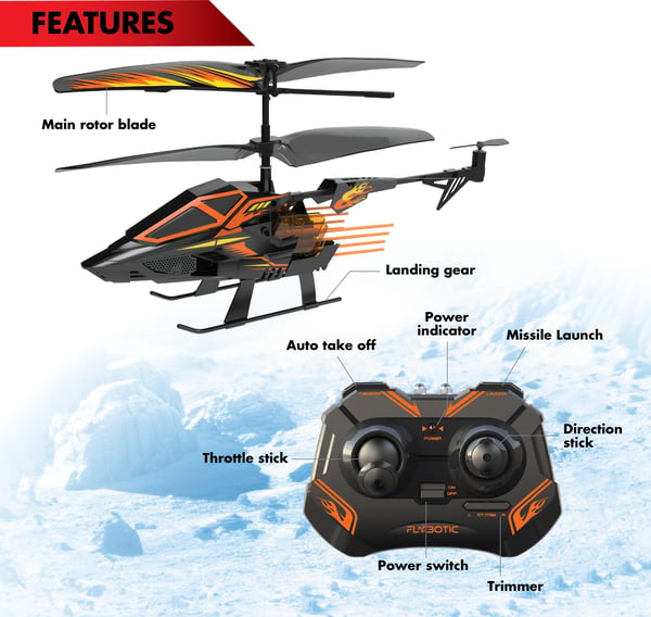 Flybotic Hover Blast - fjärrstyrd helikopter