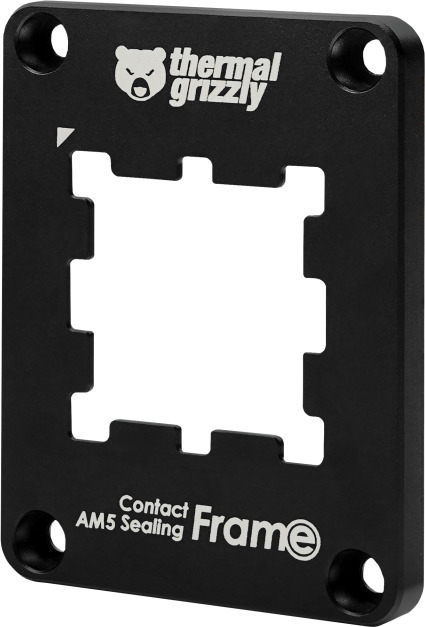 Thermal Grizzly CPU Contact Frame -kontaktrah för AMD Ryzen 7000-serien processorer