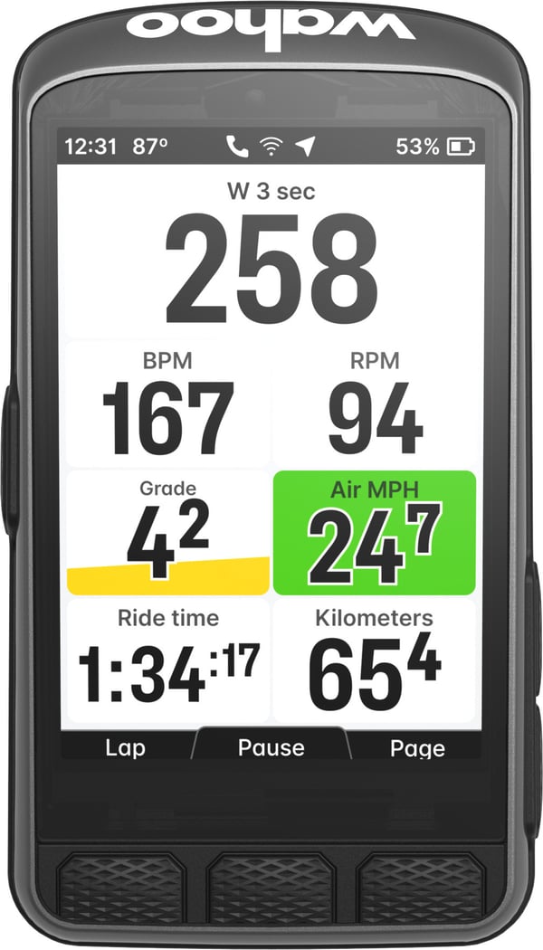 Wahoo ELEMNT ACE GPS cykelcomputer