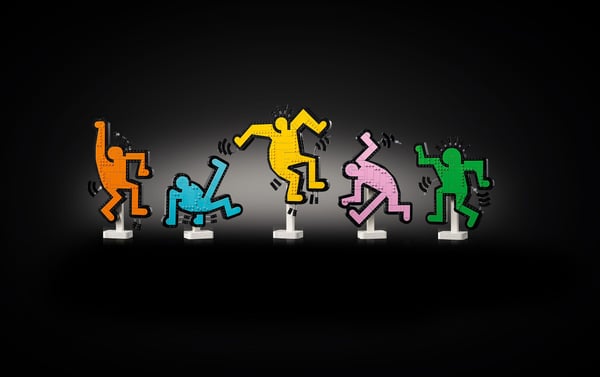 LEGO ART 31216 Keith Haring – Dansande figurer