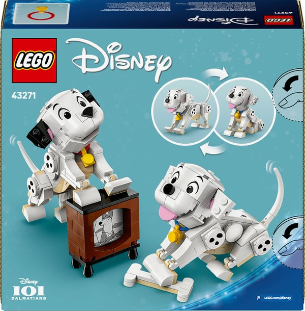 LEGO Disney 43271 101 dalmatinervalpar: Fläck och Pipsa