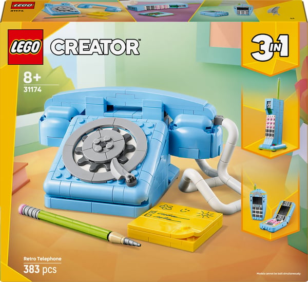 LEGO Creator 31174 - 3-i-1 Retrotelefon