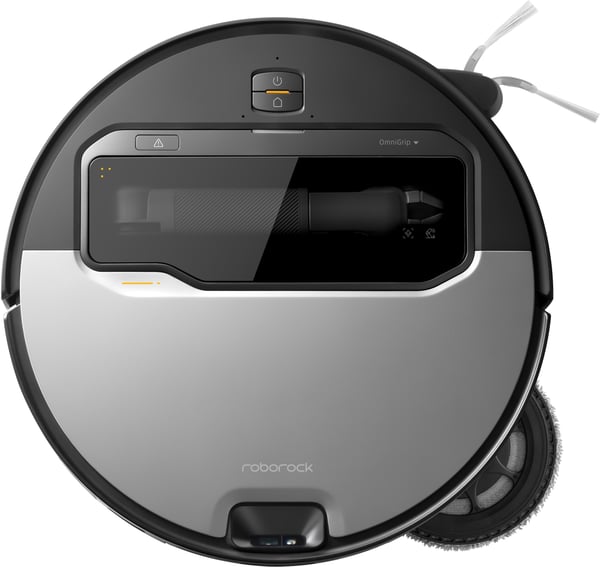 Roborock Saros Z70 robotdammsugare med dockningsstation, silver
