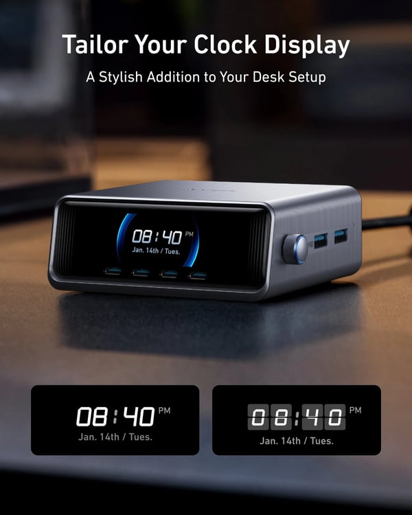 Anker Prime Charger 250W nätadapter