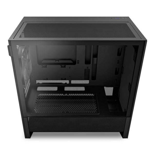 NZXT H3 Flow (2025) Micro-ATX-chassi, svart