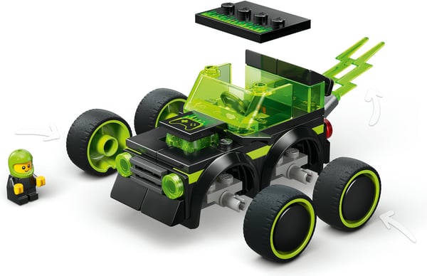LEGO City Byggklossfordon 60484 Farkoster – Spelracingbil