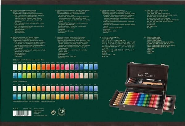 Faber-Castell Art & Graphic presentförpackning, 125 färger