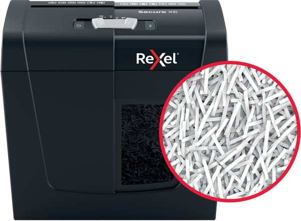 Rexel Secure X6 - papirskrædder