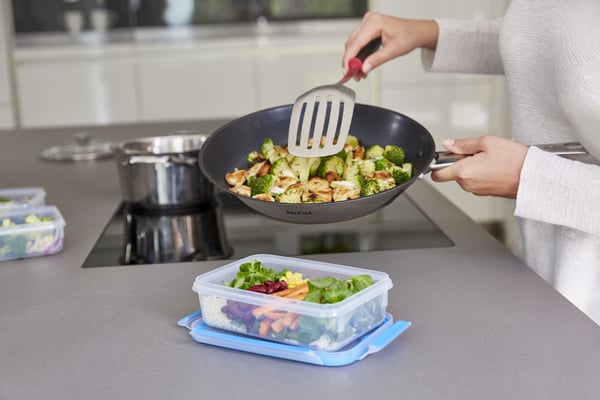 Tefal MasterSeal MealPrep -förvaringslådor, 5 x 0,8 L