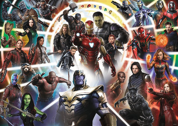 Trefl Avengers -pussel, 1000 bitar