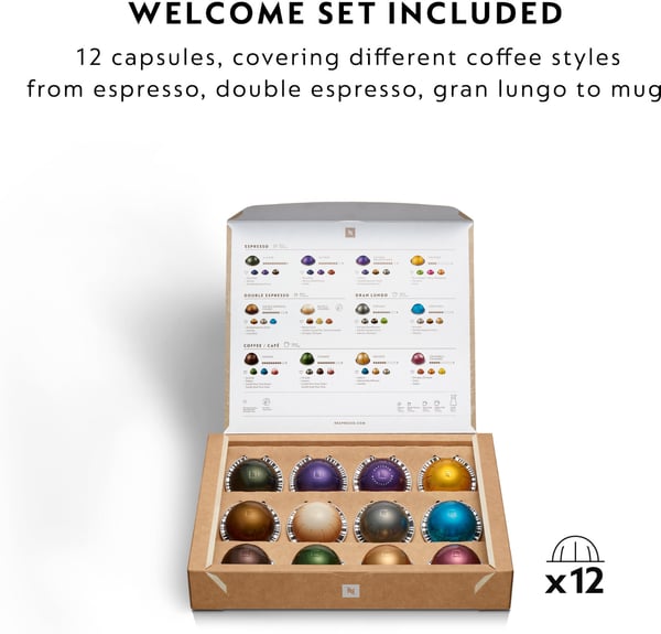 Nespresso Vertuo POP ENV90.B kapselmaskine, sort