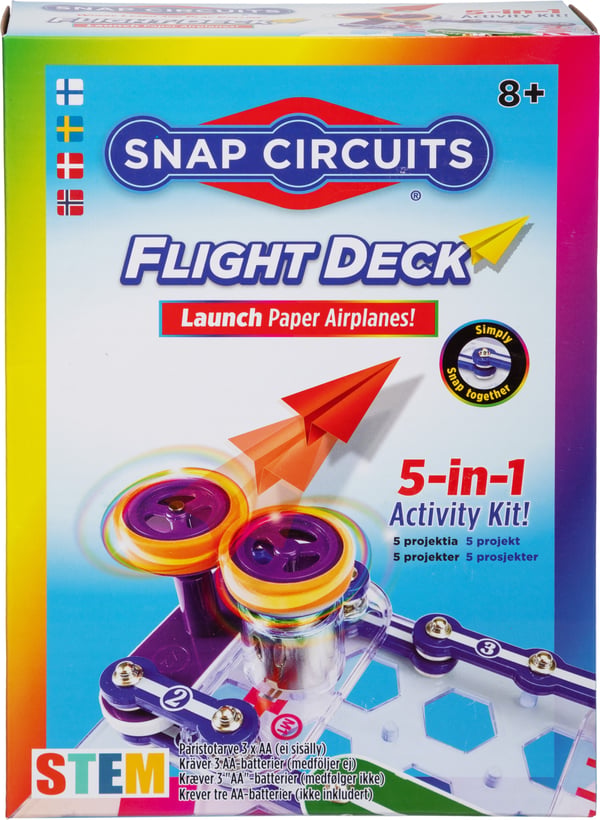 Snap Circuits Flight Deck -startplatta