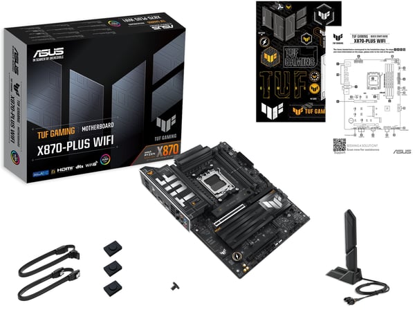 ASUS TUF GAMING X870-PLUS WIFI ATX bundkort