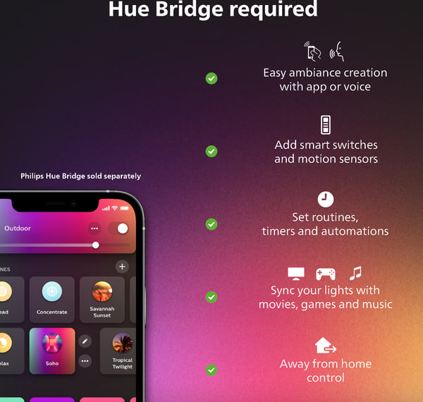 Philips Hue Play HDMI sync box 8K -synkroniseringsbox
