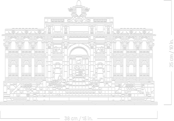 LEGO Architecture 21062 – Trevi-fontænen