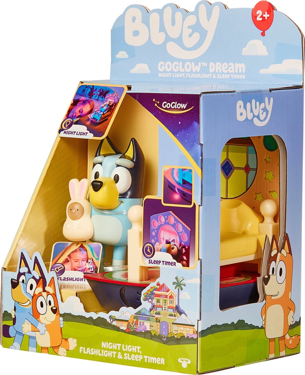 Bluey GoGlow Dream 3-i-1 nattlampa och sömnassistans