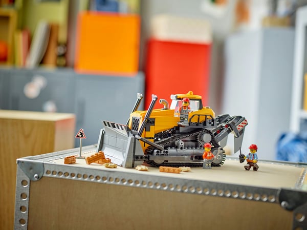 LEGO City 60466 Gul bulldozersläp