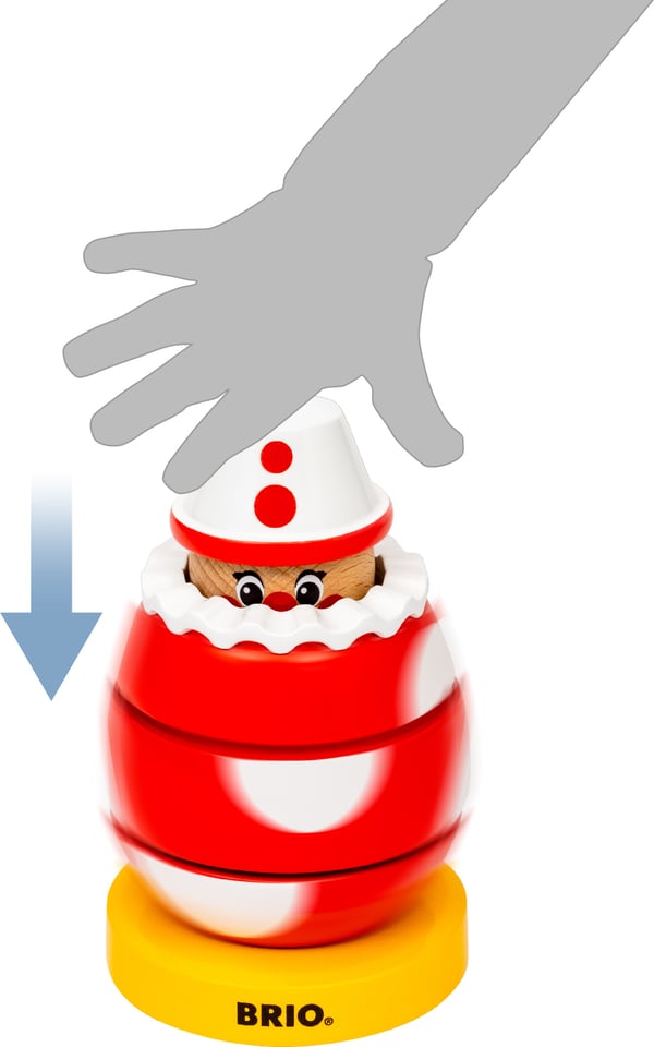 BRIO Snurrande Clown