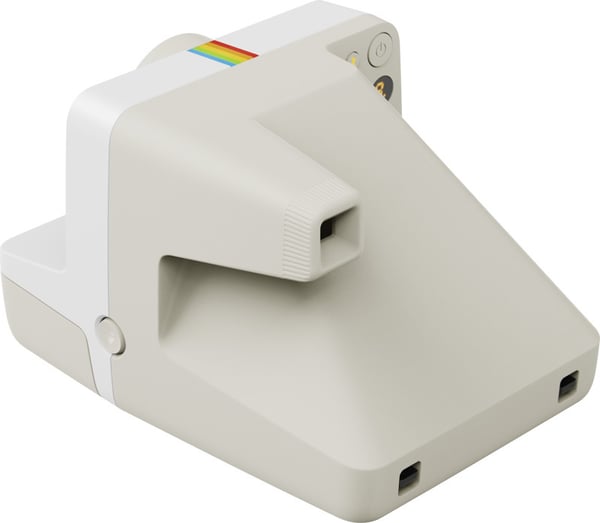 Polaroid Now Gen 3 direktkamera och färgfilm, 8 bilder, Pebble White