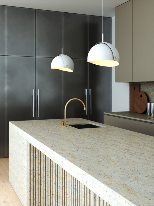 Nordlux Align pendellampa, vit