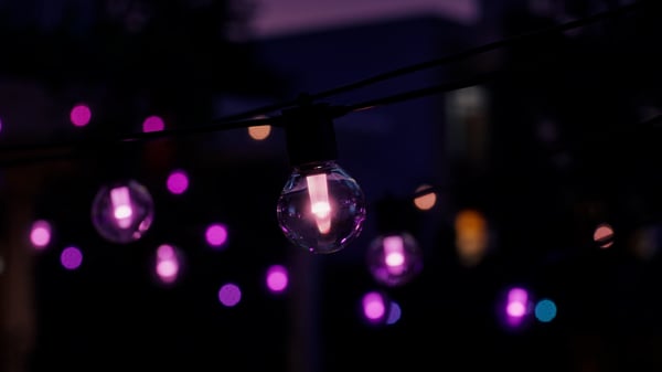Philips Hue Festavia globe ljusslinga för utomhusbruk, 7 m