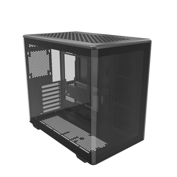 Cooler Master Elite 600 4 Fläktar ATX-chassi, svart