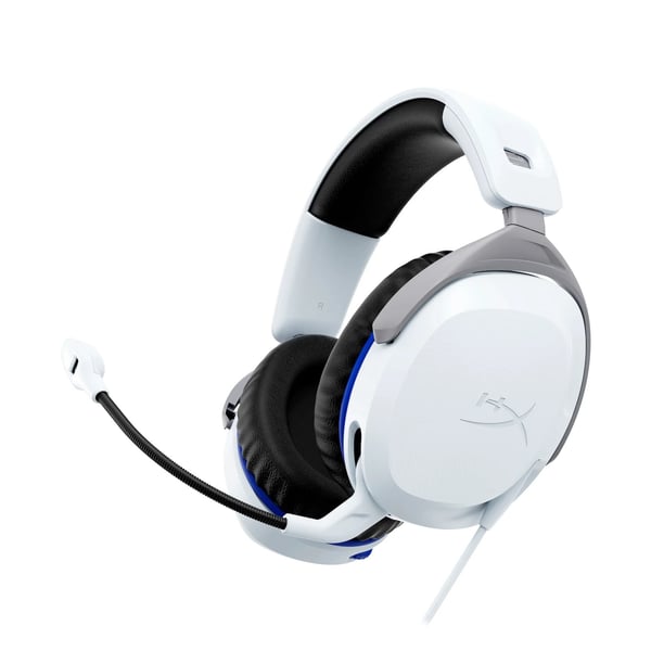 HyperX Cloud Stinger 2 trådade spelhörlurar, PS, vit