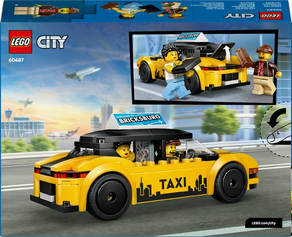 LEGO City Stora fordon 60487 Gul taxi