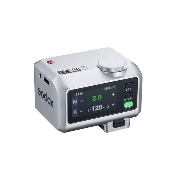 Godox iT30Pro F Silver iFlash TTL batteriblixt