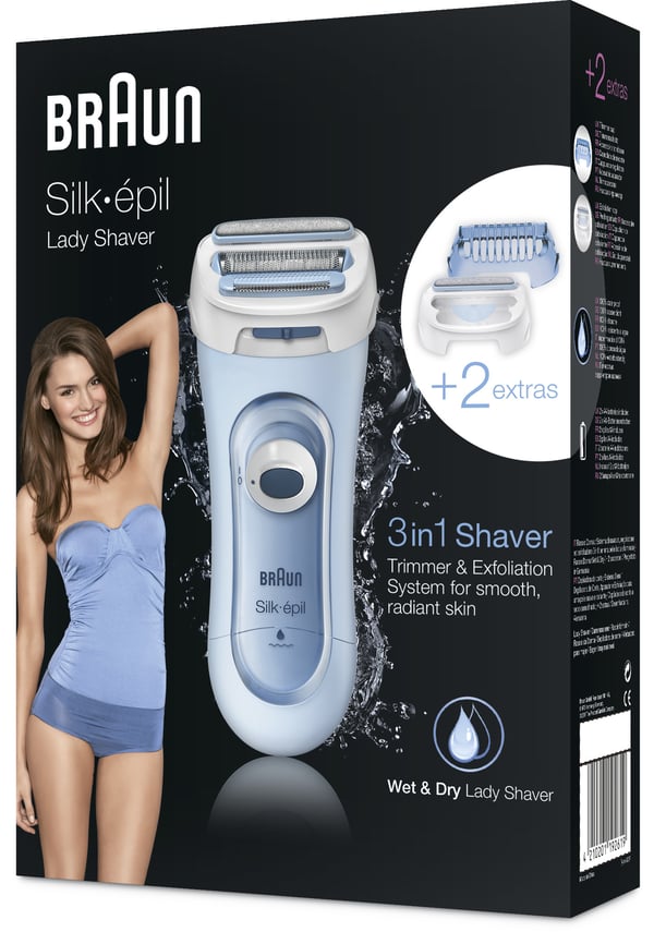 Braun Silk-épil Lady Shaver LS 5160 Wet & Dry -ladyshave