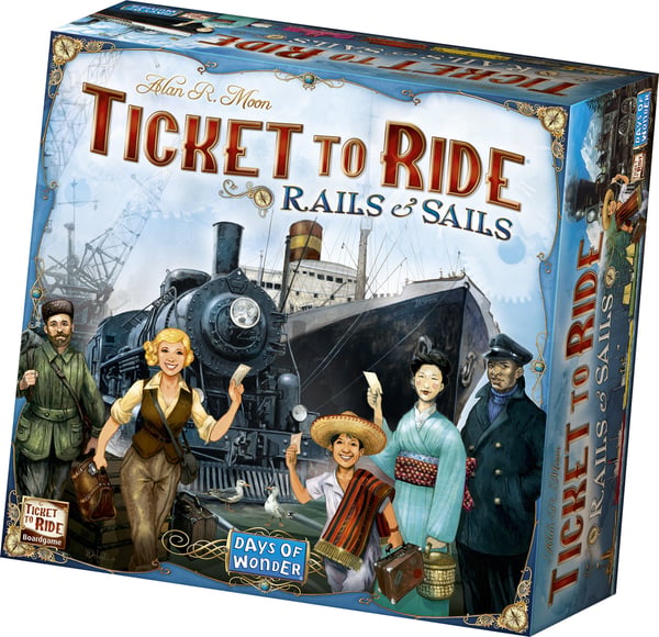 Ticket To Ride Rails & Sails - strategispel