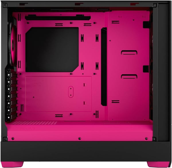 Fractal Design Pop Air RGB Magenta Core TG ATX-kabinet med vindue, sort/magenta