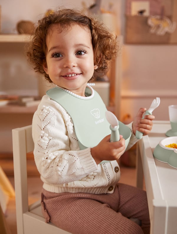 BabyBjörn Baby Dinner Set -madsæt, 5 dele, grøn