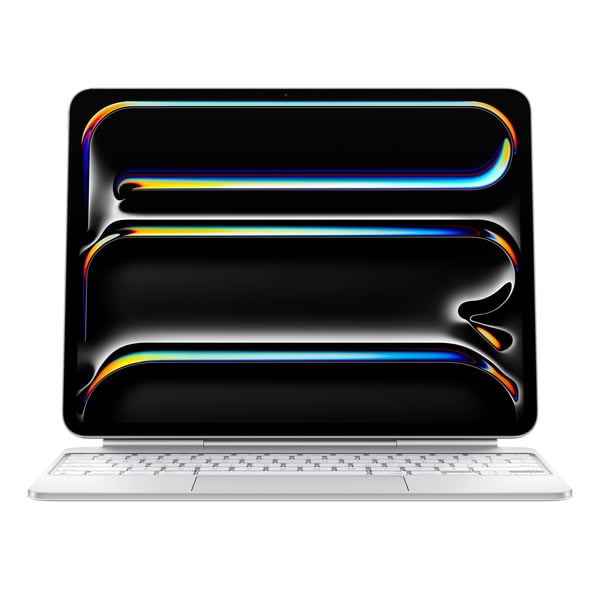 Apple Magic Keyboard 13" för iPad Pro (M4) - tangentbord och skydd, vit (MWR43)