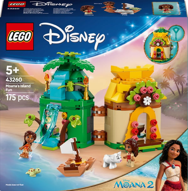 LEGO Disney Princess 43260 - Moanas roliga öäventyr
