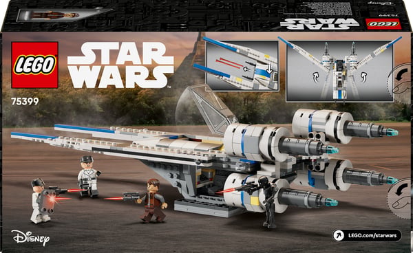 LEGO Star Wars 75399 Upprorsrörelsens U-wing Stjärnkryssare