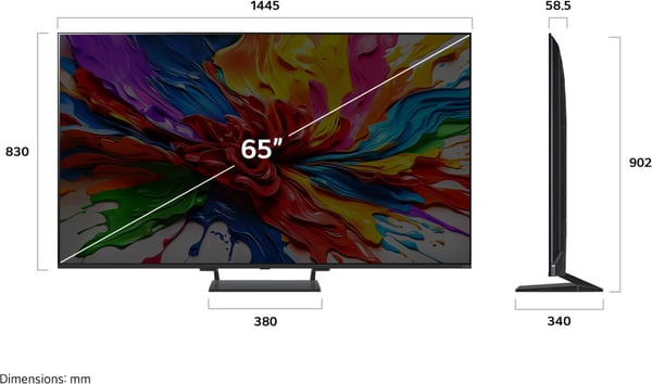LG 65'' QNED 93 – 4K Mini-LED TV (2025)