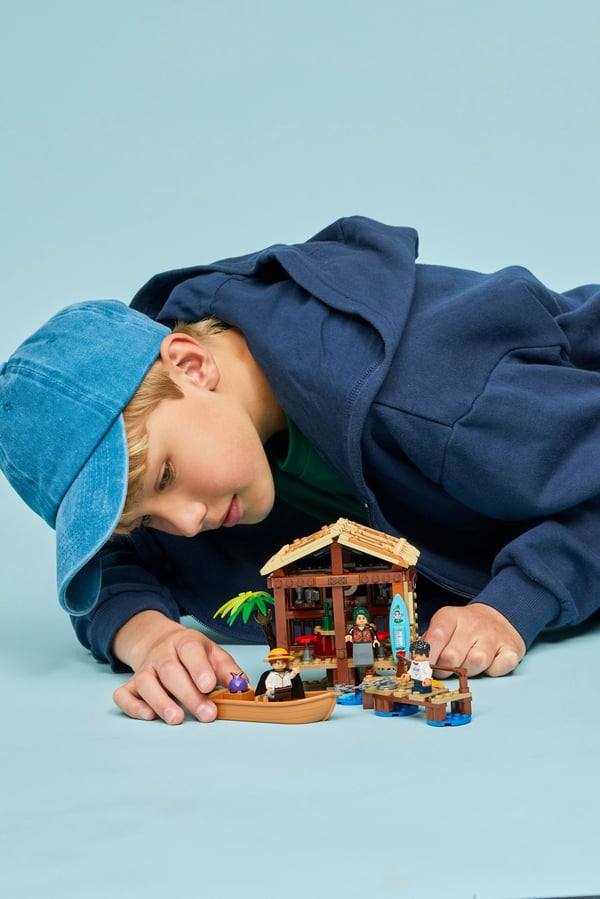 LEGO ONE PIECE 75636 Vindsnurrefiska bysstuga