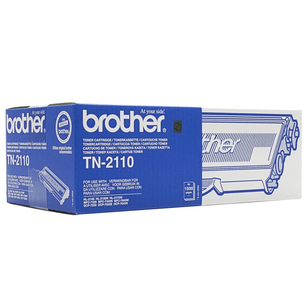 Brother TN2110 -lasertonerpatron, svart