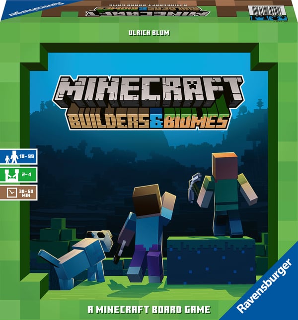 Ravensburger Minecraft: Builders & Biomes -brädspel