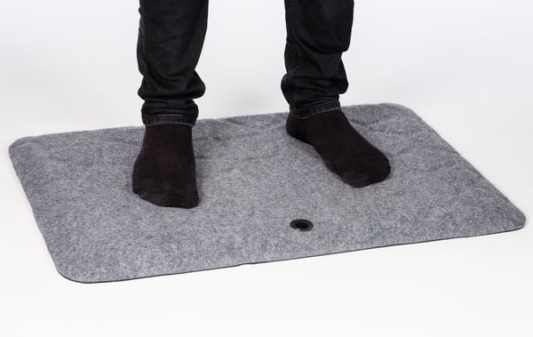 Stoo Super Soft -stående matta, ljusgrå