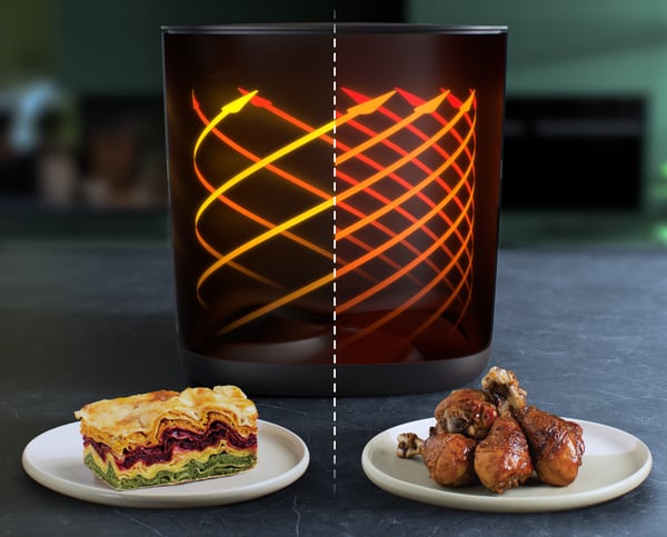 Philips Combi XXL Connected HD9880/90 -varmluftsfritös