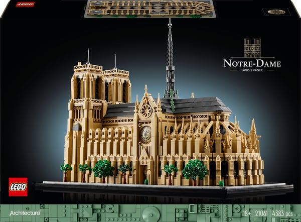 LEGO® Arkitektur Notre-Dame de Paris Sæt 21061