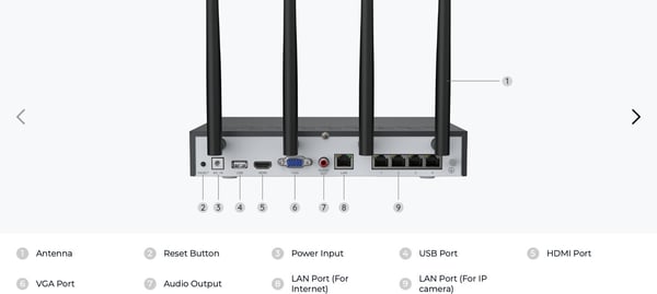 Reolink RLN12W WiFi 6 -NVR-inspelare