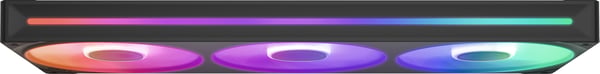 NZXT F360 RGB CORE-fläkt, 3 * 120 mm, svart