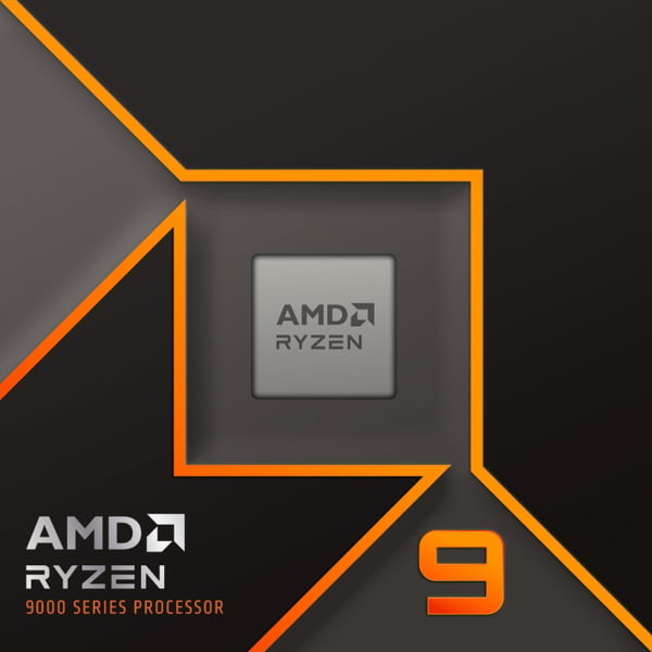 AMD Ryzen 9 9900X -processor för AM5-sockel