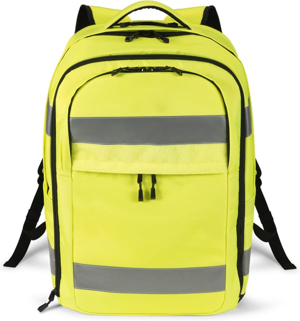 Dicota HI-VIS 32–38L rygsæk, gul