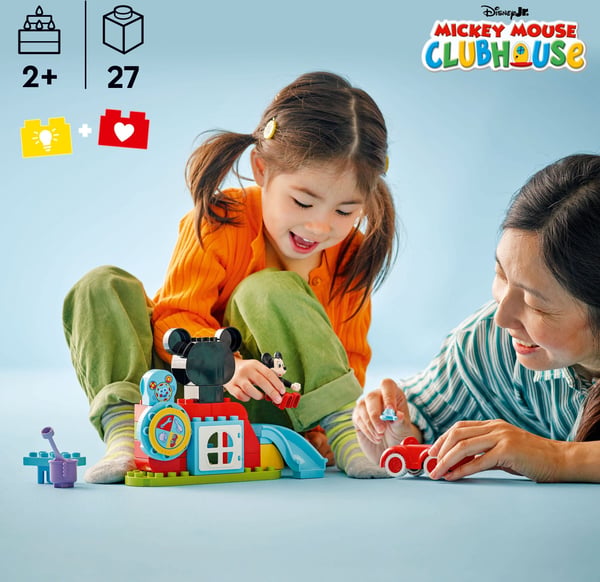 LEGO DUPLO Disney 10454 – Mickey Mus' klubhus og bil