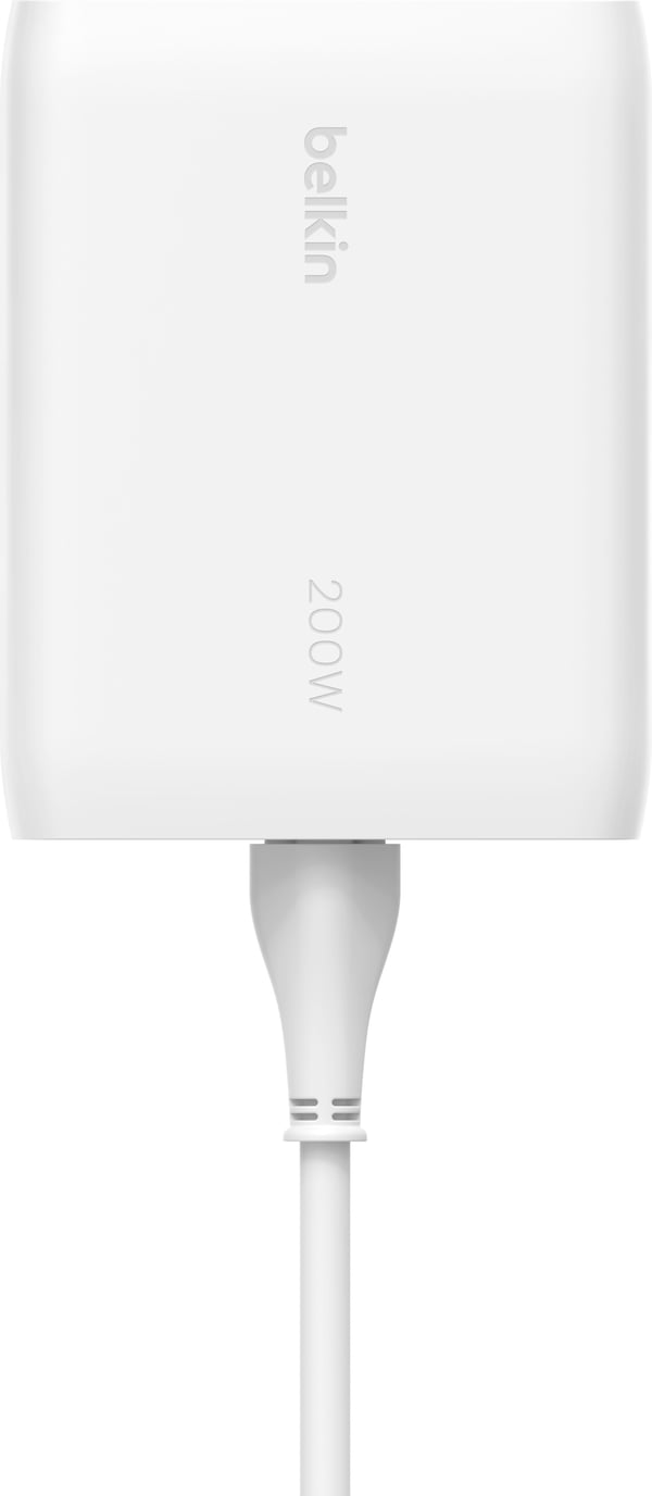 Belkin BoostCharge Pro 4-Port USB-C GaN 200 W netadapter, sort